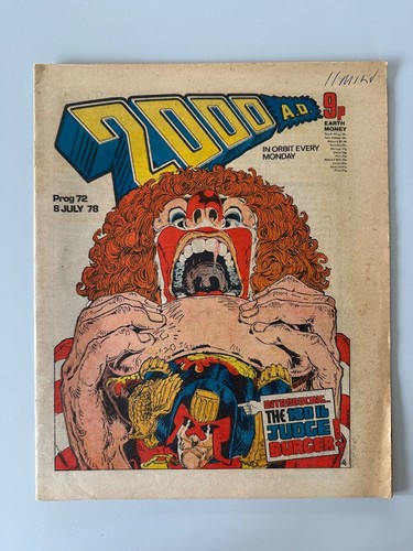2000ad comic prog july 8th - comic, #72