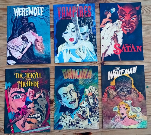 Vintage comic collection - vintage, collection-
