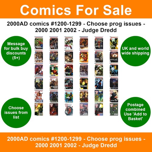 2000ad comics 1200 - 2000ad,