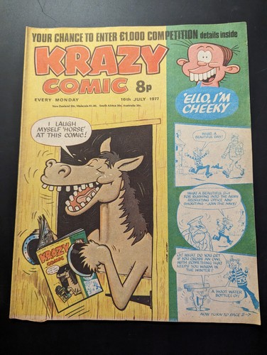 Krazy comic 16th - comic, 1977