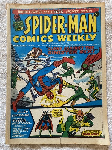 Spider man comics - spider-man, weekly