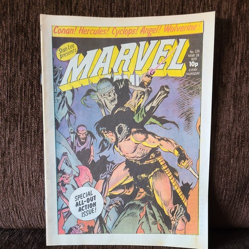 Marvel comic 335 1st - comic, solo