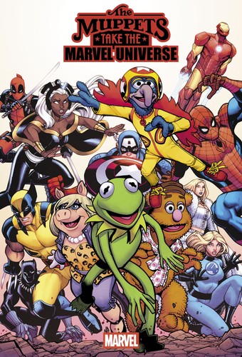 Muppets take the marvel - muppets,