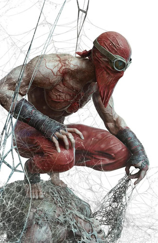 Midnight spider man bjorn - spider-man,