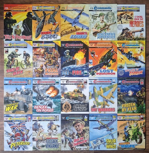 Commando comics job lot bundle - comics,