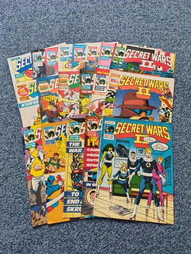 19x secret wars comics - secret, ii