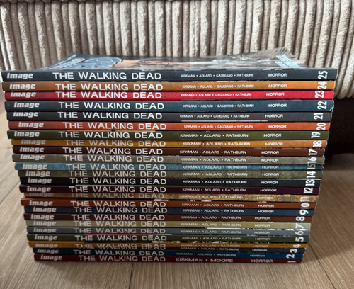 The walking dead graphic - the,