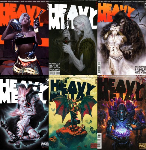 Heavy metal magazine issues - metal, (issues