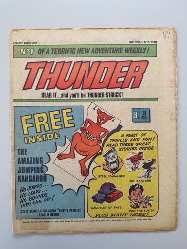 Thunder comic october - thunder,