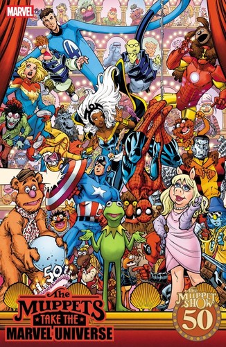 Muppets take the marvel - muppets,