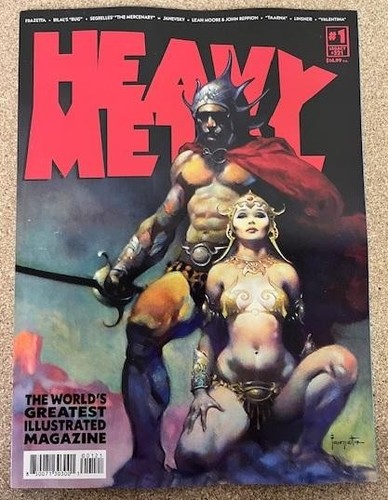 Heavy metal magazine cover - heavy, #1