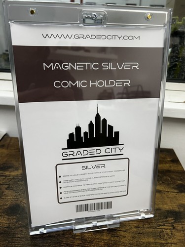 Magnetic silver comic - comic, holder