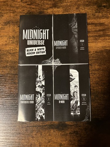 Marvel midnight black white - marvel,