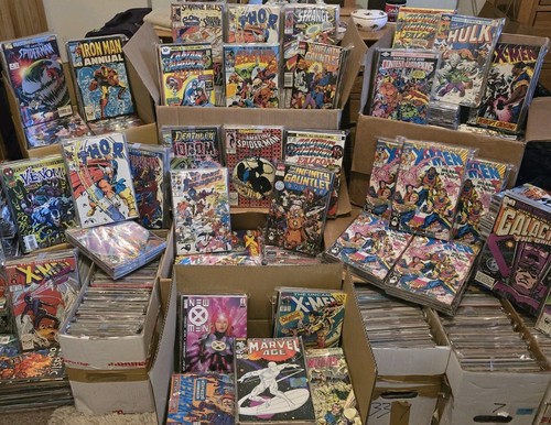 Marvel comic box mixed - marvel,