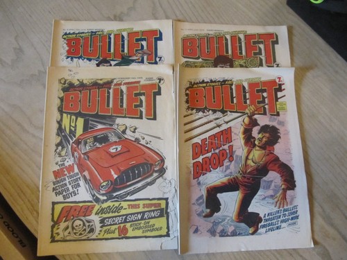 Lot bullet comics - lot, 4